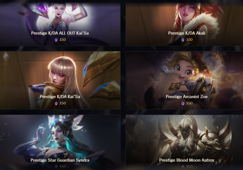 mythic shop skins