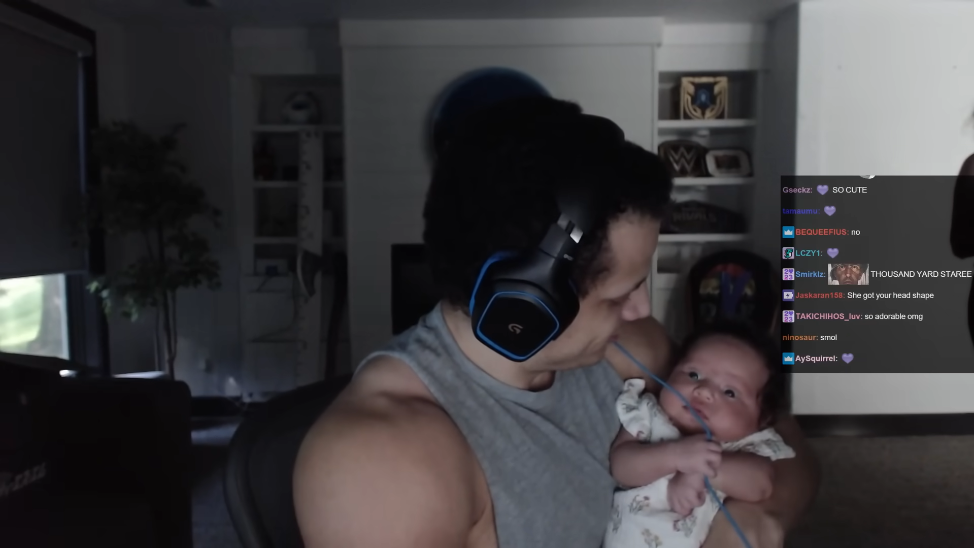 Tyler with his daughter Saiyler