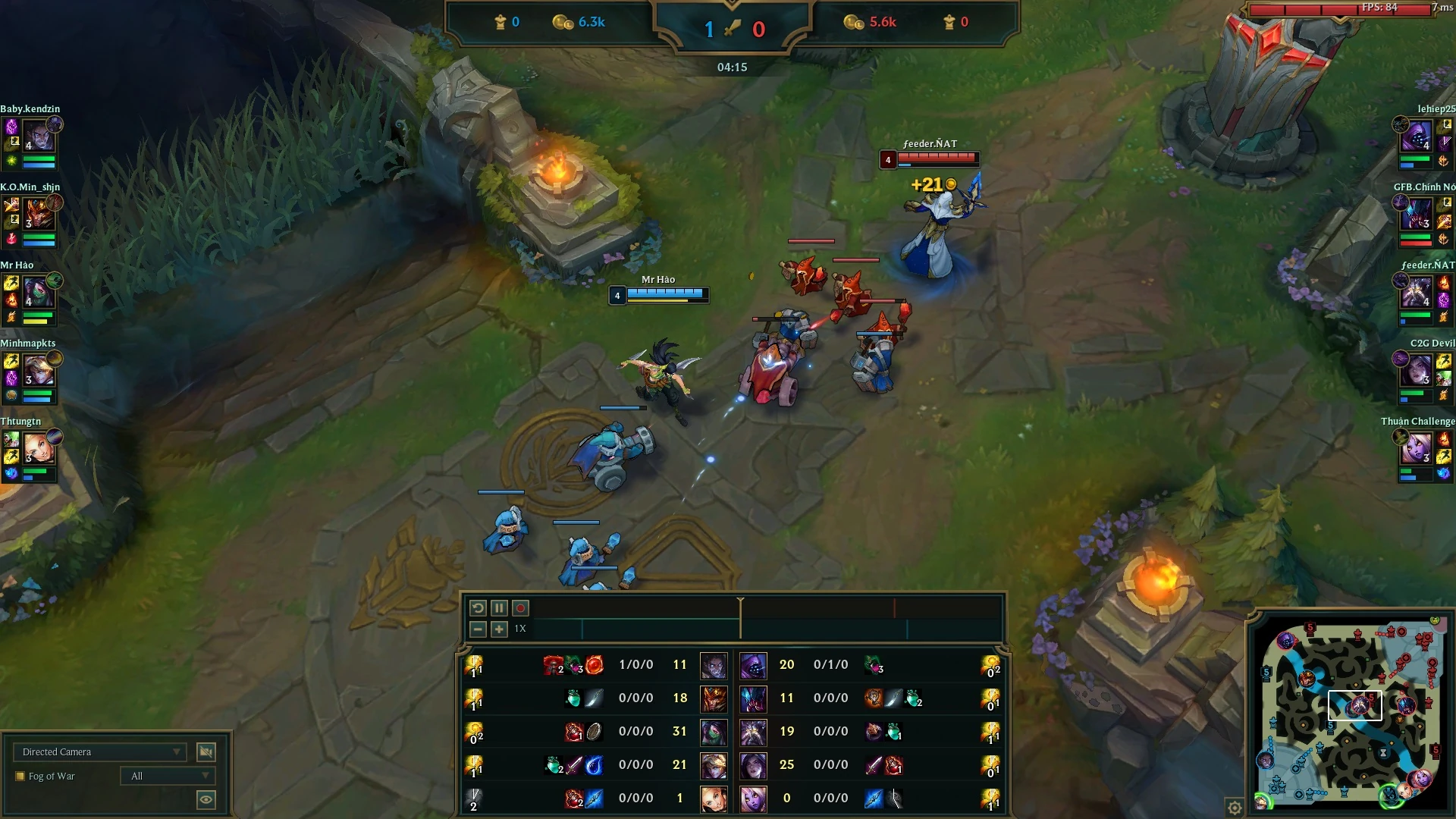 spectating mode