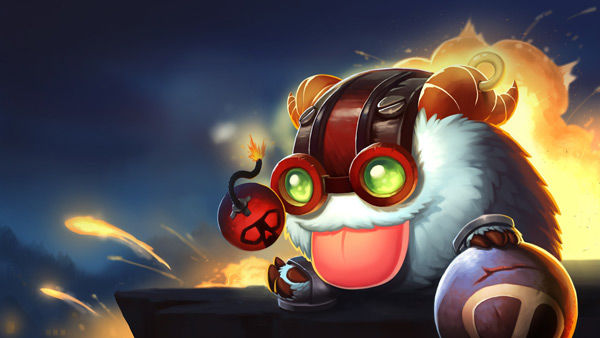 poro ziggs wallpaper