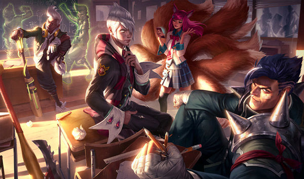 Academy Ahri League of Legends