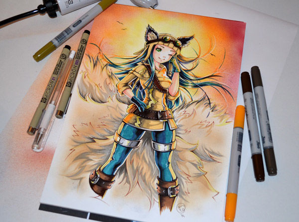 Aviator Ahri League of Legends