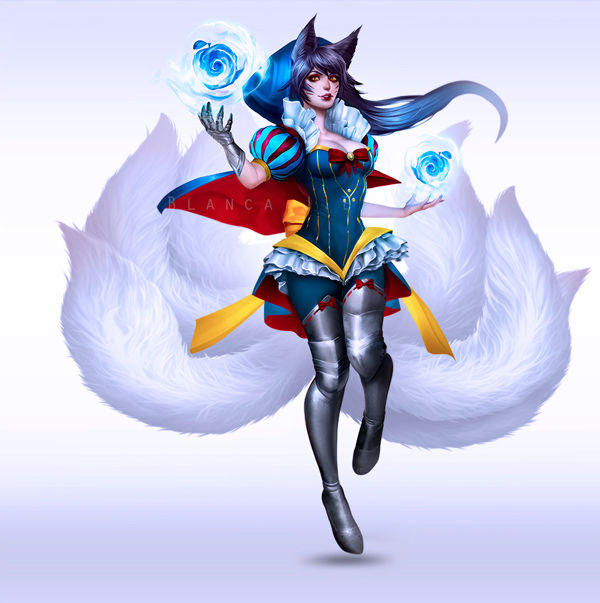 Snow White Ahri League of Legends