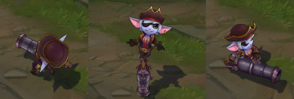 Buccaneer Tristana Pirate Tristana Skin