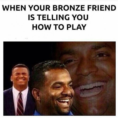 bronze players meme