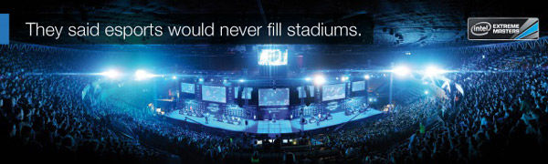 Intel Extreme Masters Full Stadium Showing Esports