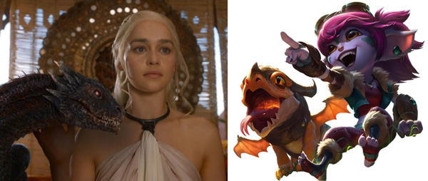 Khaleesi Game of Thrones Dragon Trainer Tristana