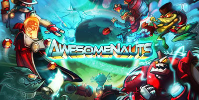 Awesomenauts game branding