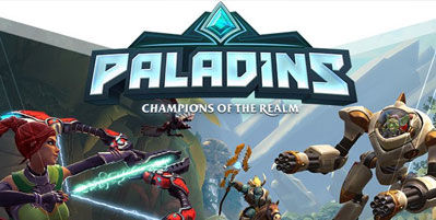 games like League of Legends paladins logo