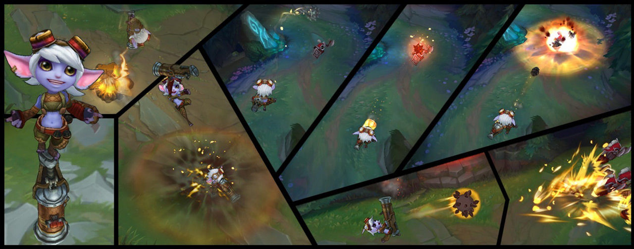 how to play lol Tristana Abilities