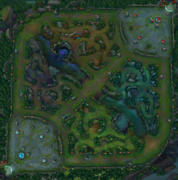 summoners rift layout