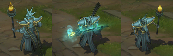 Statue of Karthus League of Legends Independence Day Skin