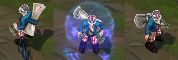 Uncle Ryze League of Legends Independence Day Skin