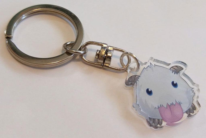 Poro keychain