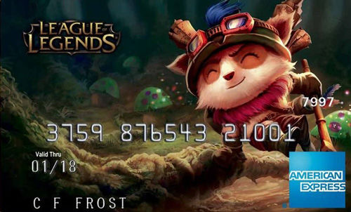 Teemo Credit Card