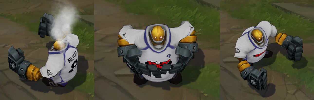 Goalkeeper Blitzcrank LoL Skin