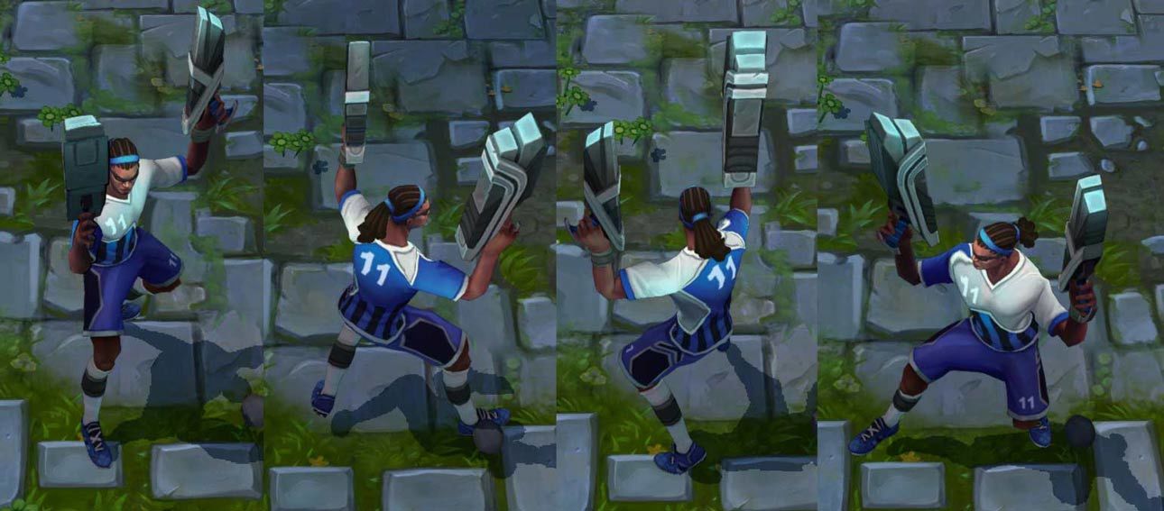 Striker Lucian LoL Skin