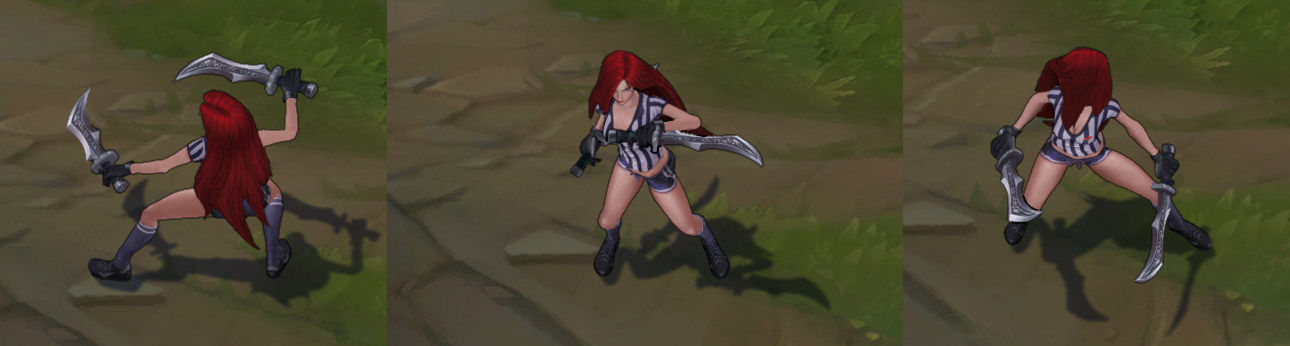 Red Card Katarina LoL Skin