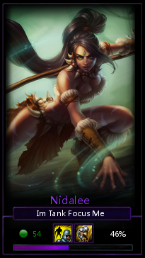 nidalee tank main LoL Name