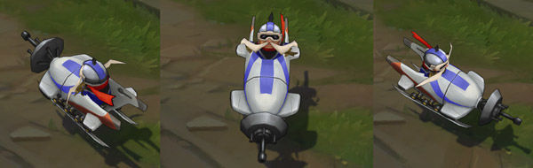 corki ice toboggan skin