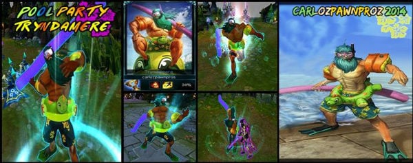 pool party tryndamere skin