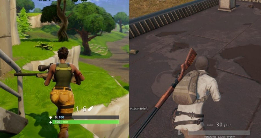 pubg and fortnite similarities