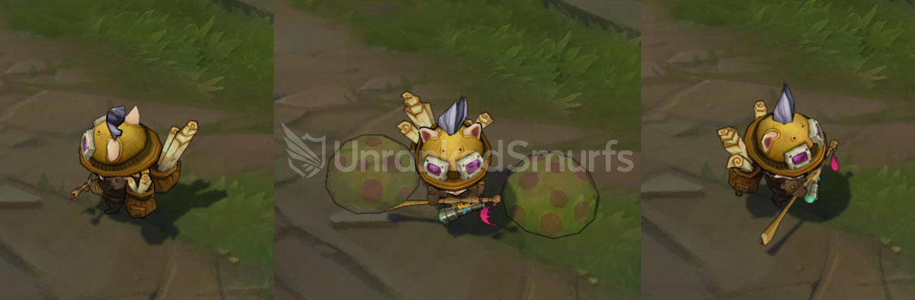 Badger Teemo skin in-game