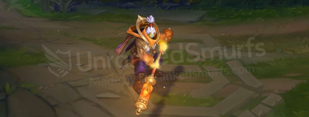 Godstaff Jax front in-game