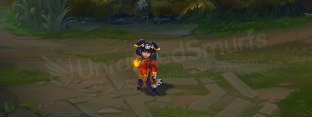 Panda Annie Skin front