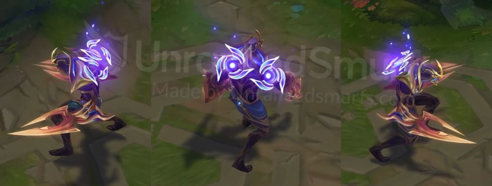 Galaxy Slayer Zed Back and profile in-game