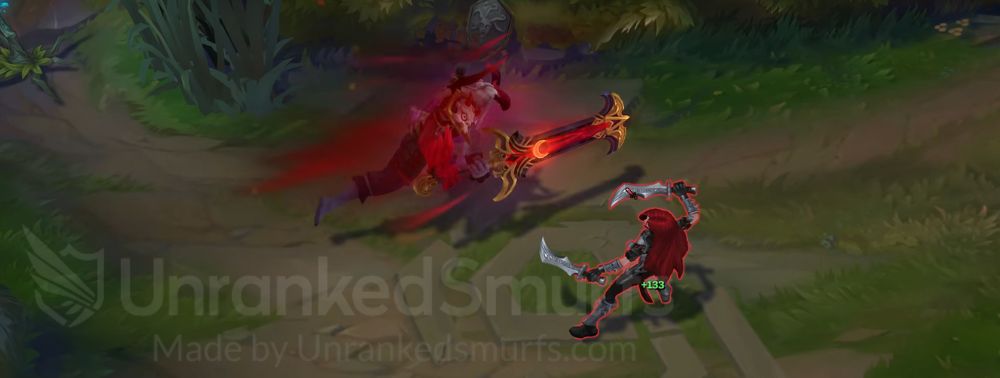 Bloodmoon Aatrox E Animation