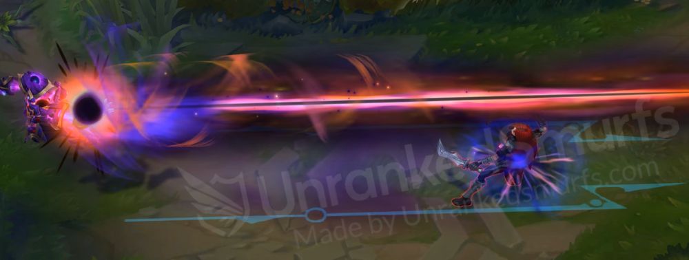 Dark Star Xerath Q2 animation