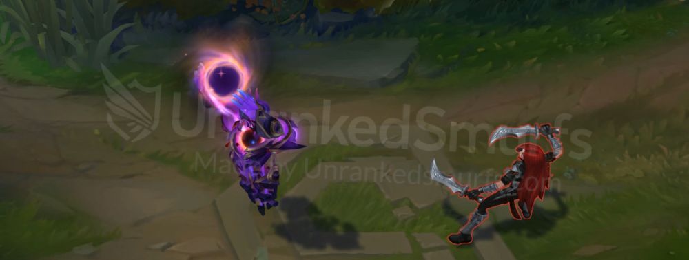 Dark Star Xerath Q1 animation