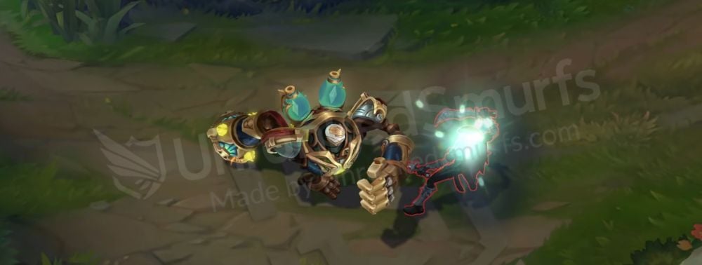 Victorious Blitzcrank Auto attack animation