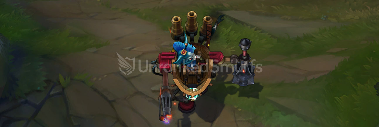 Bilgerat Rumble League of Legends Skin front