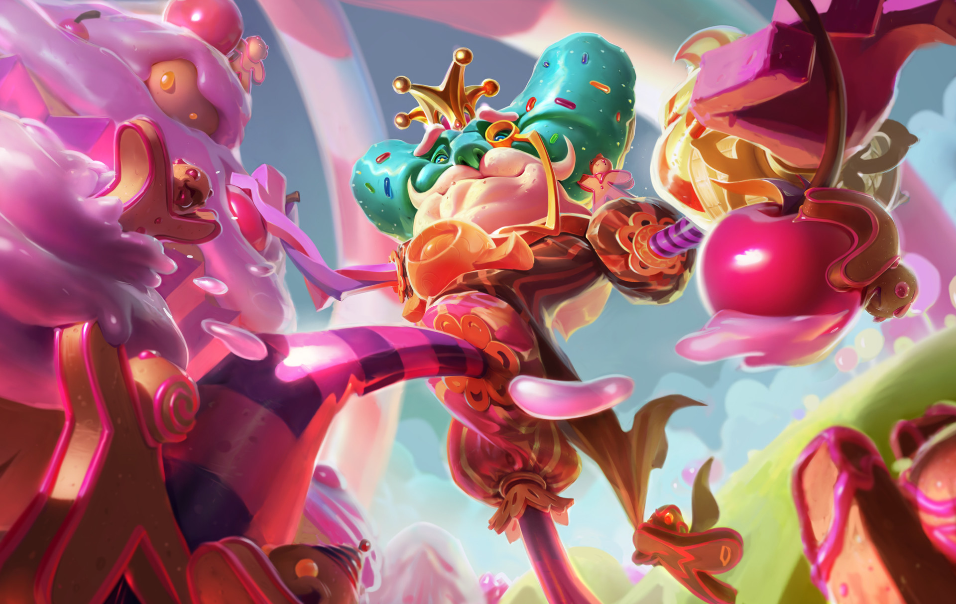 league of legends candy king ivern easter skin