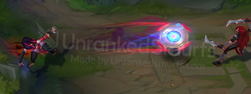 Blood Moon Sivir Q animation