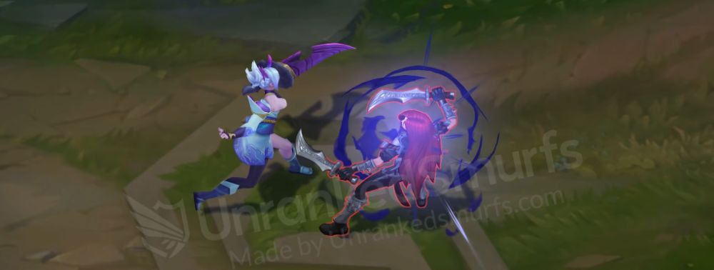 Spirit Blossom Riven Auto attack animation