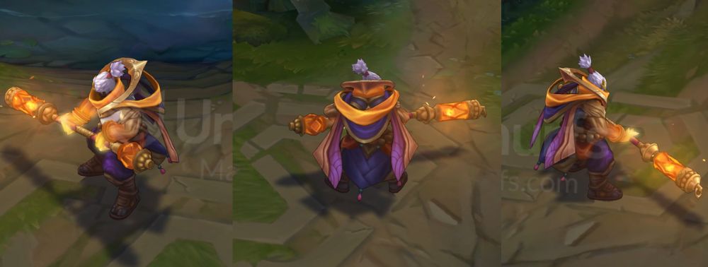 Godstaff Jax Back and profile in-game