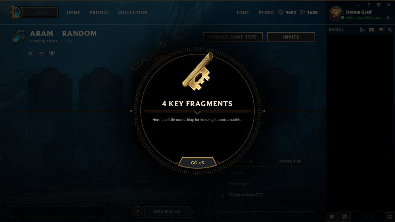 lol key fragments