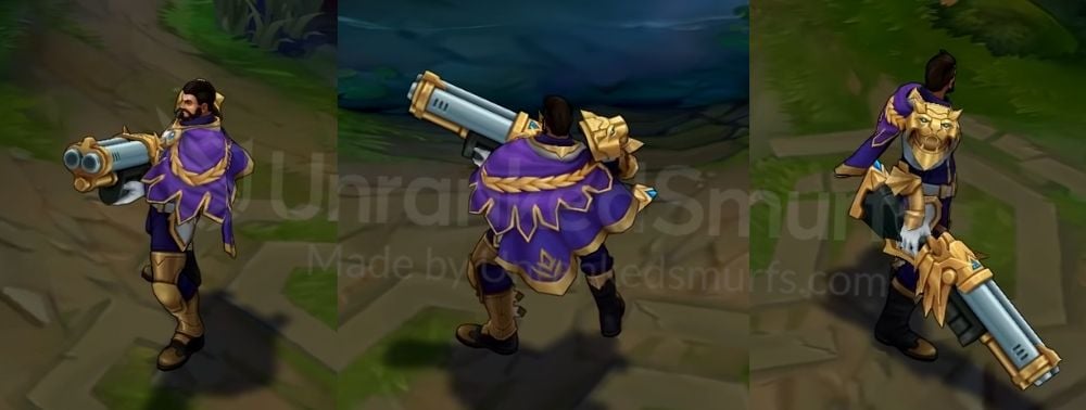 Victorious Graves Back and profile in-game
