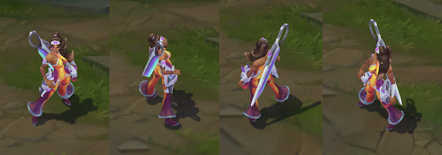 Space Groove Samira in game