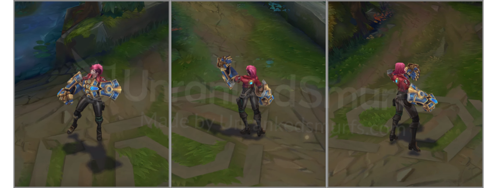 Arcane Vi Back and profile in-game