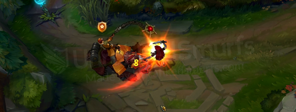 Bear Cavalry Sejuani Auto attack animation