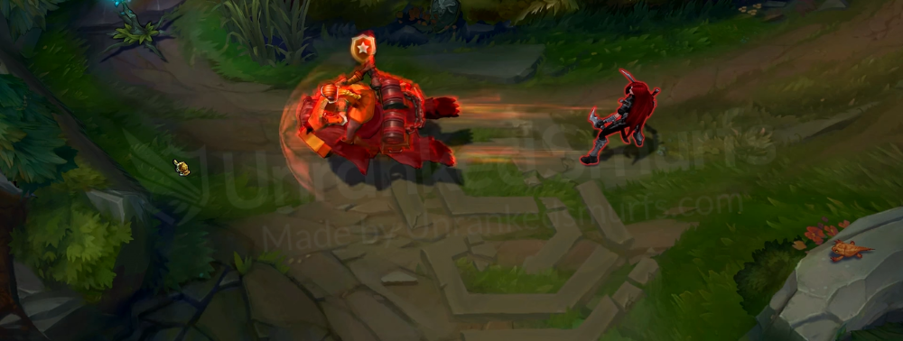Bear Cavalry Sejuani Q animation