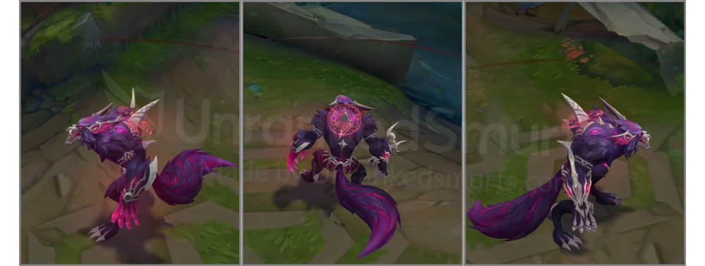 Old God Warwick Back and profile in-game