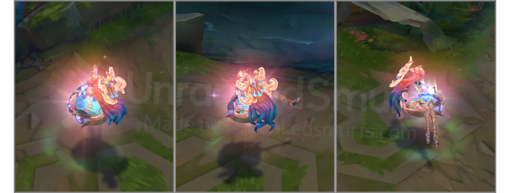 Prestige Ocean Song Seraphine Back and profile in-game