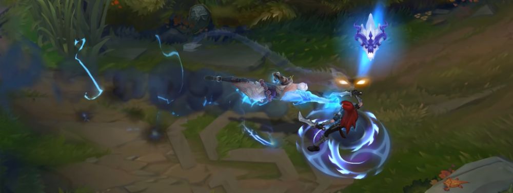 Storm Dragon Lee Sin Q2 animation