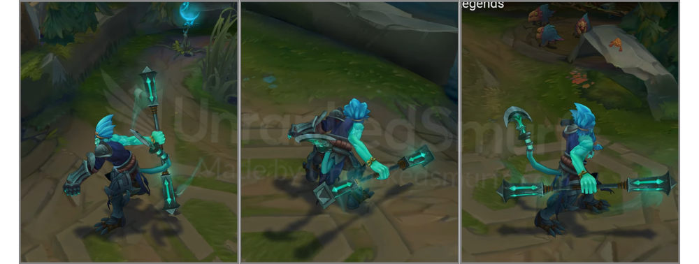 Underworld Wukong Back and profile in-game