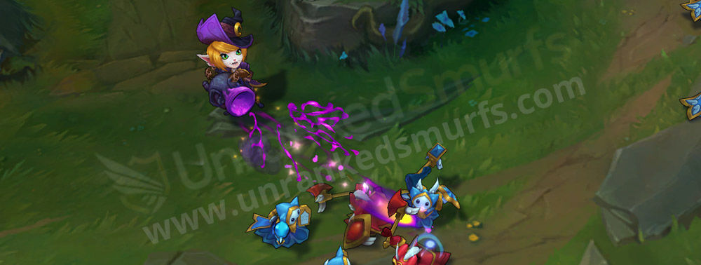 Bewitching Tristana auto attack